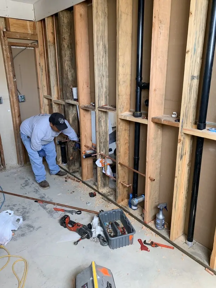 Commercial rough-in plumbing for Trenchless Sewer Repair in Knollwood